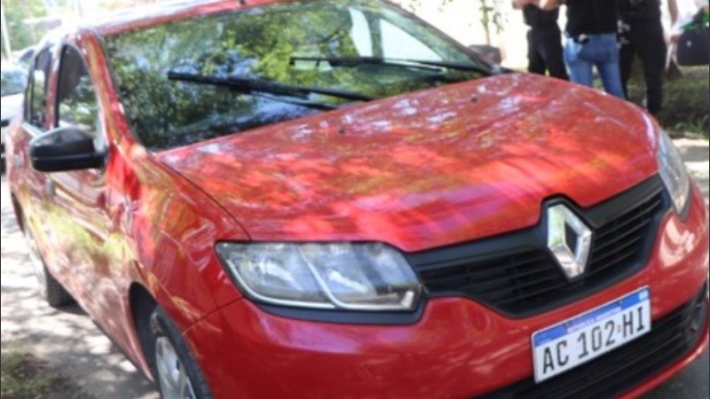 El auto usado para el hecho era un remís. Fue la pista que siguieron los investigadores.