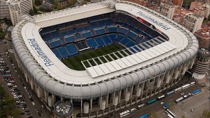 El estadio Santiago Bernabeu, una de las sedes para la Copa de la Solidaridad.