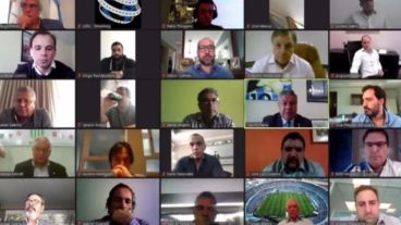 La asamblea extraordinaria de la AFA se realizó por videoconferencia.