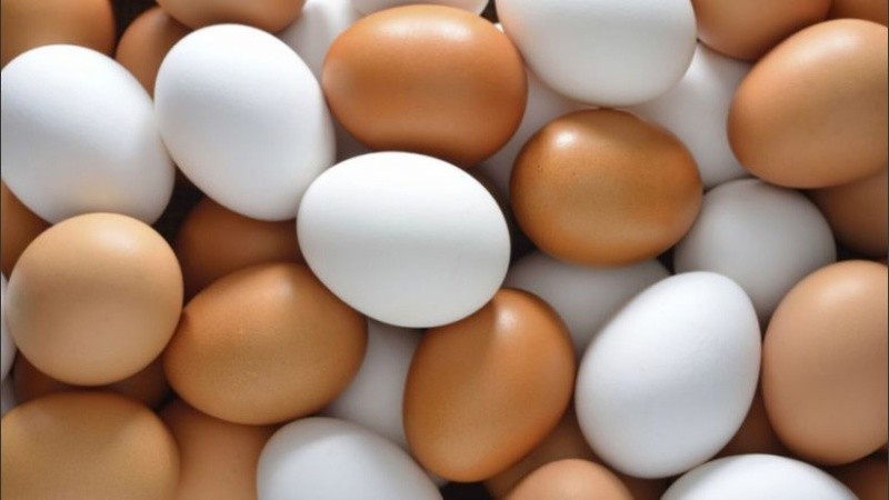 Los huevos aumentaron de precio en la cuarentena. 