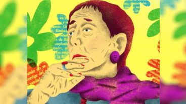 "Angélica Gorodischer" por la artista María Victoria Rodríguez.