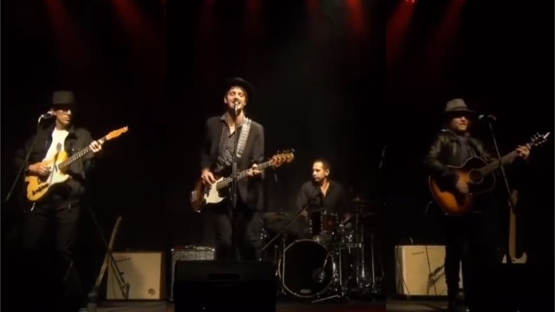 Con su recital, Tiago & Los Pájaros estrenó el protocolo sanitario establecido por el Ministerio de Cultura de Santa Fe.