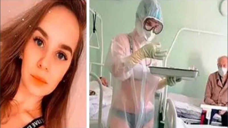 La joven profesional fue sancionada.