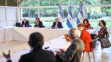 El presidente inició una ronda de reuniones este viernes.