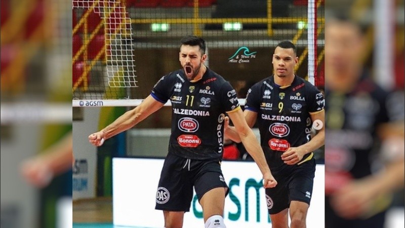 El rosarino Sebastián Solé juega en Italia, una liga de primer nivel.