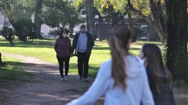 Las caminatas pueden hacerse cerca del domicilio.