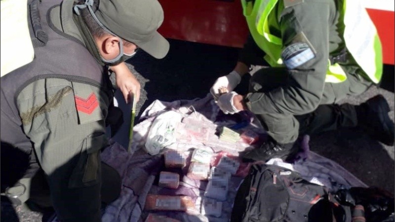 El control fue a la altura de Aldao.