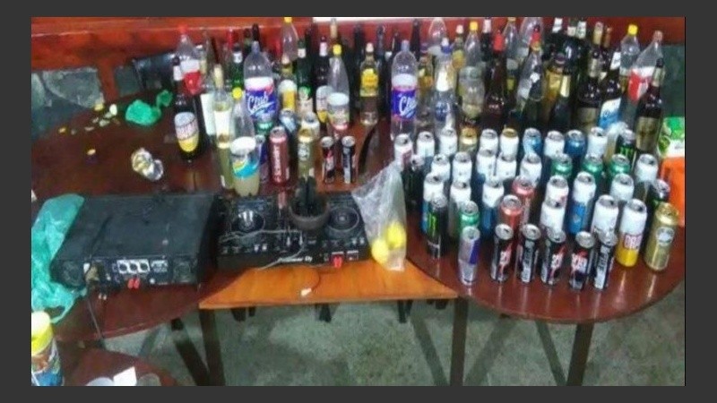 La bebida secuestrada. 