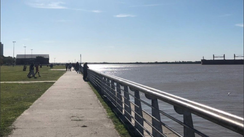 Un rato para mirar el río y respirar un aire distinto.