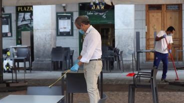 Sin turistas, por ahora la actividad se mueve poco.