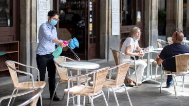 Sin turistas, por ahora la actividad se mueve poco.