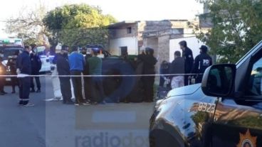 Estupor en el barrio Parque Casado.