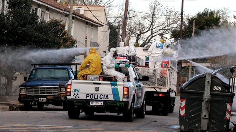 Villa Azul es un barrio popular habitado por unas 5 mil personas.