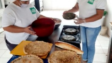 El hospital contaba con cocina propia para los pacientes de mayor cuidado.
