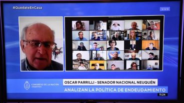 Reunión por Zoom. El pedido es impulsado por el senador Oscar Parrilli.
