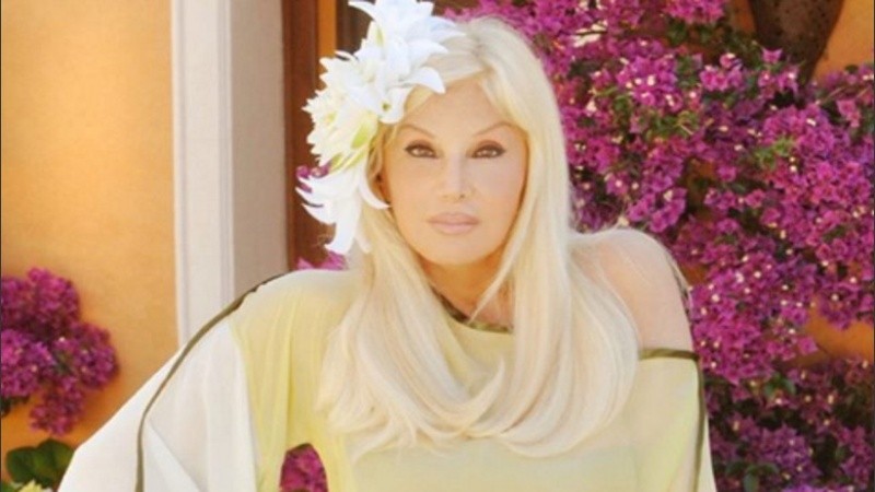 La diva cruzó el charco en cuarentena. 