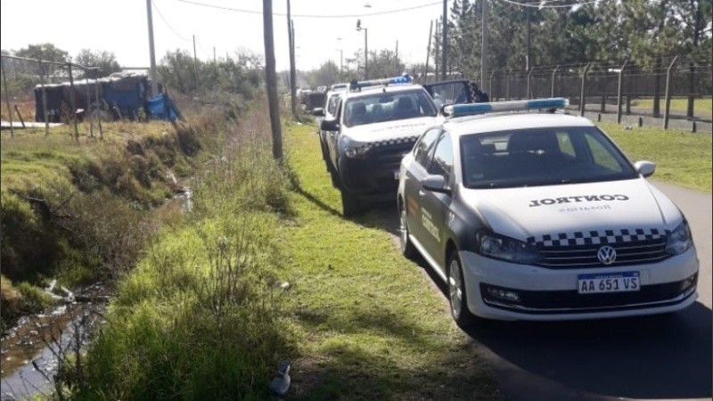 La Policía y Control Urbano acudieron ante llamados de vecinos.