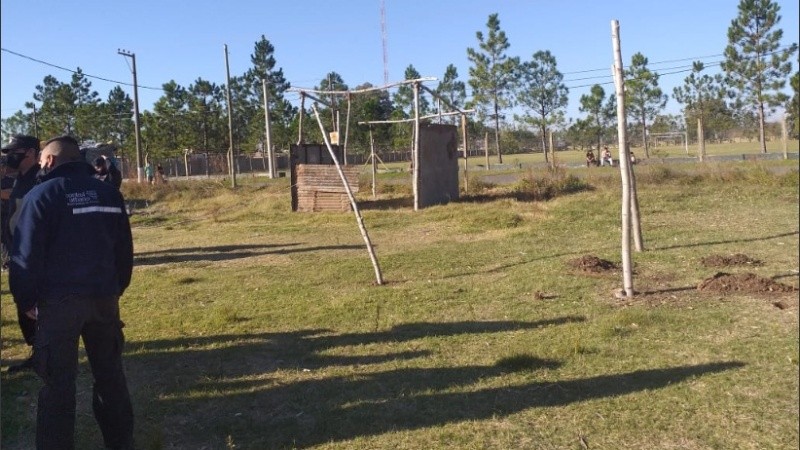 La Policía y Control Urbano acudieron ante llamados de vecinos.