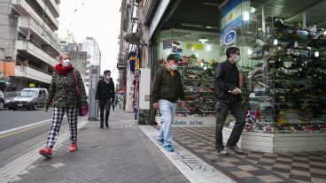 Cayeron las ventas en calle San Luis en agosto, comparadas con el mismo mes del año pasado.
