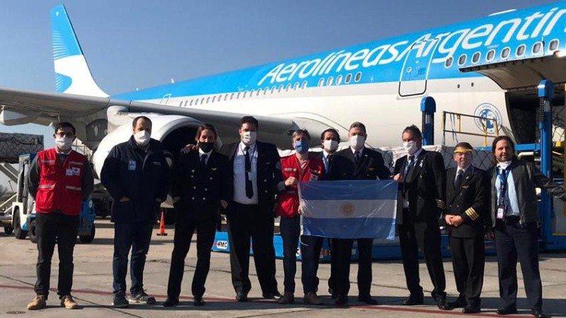 Aerolíneas Argentinas podría volver a volar con cierta normalidad en dos meses. 