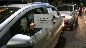 La convocatoria reunió a muchos médicos de la ciudad.