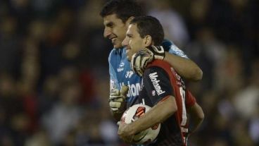 El Patón y Maxi en aquella noche inolvidable para la Lepra.