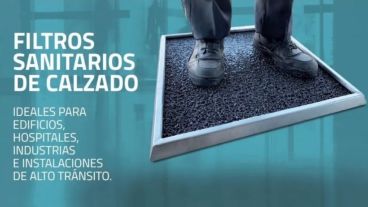 El filtro sanitario para calzado Fitnox.