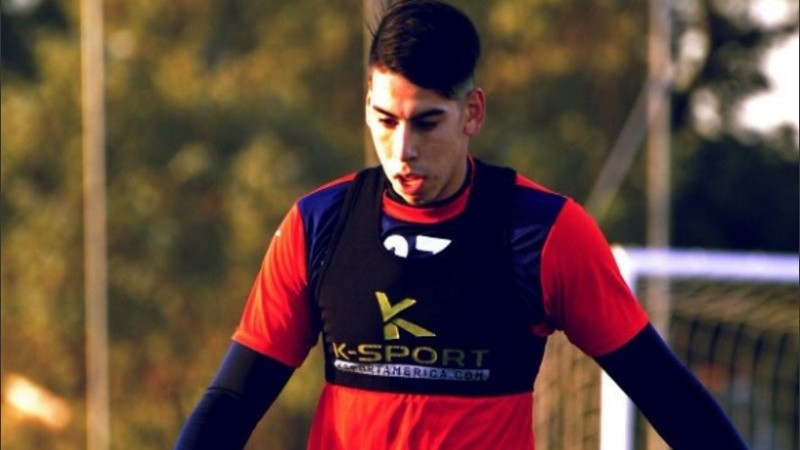 El jugador de Tigre Agustín Cardozo.