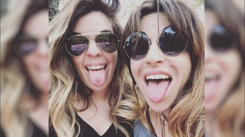 Dalma y Gianinna Maradona.