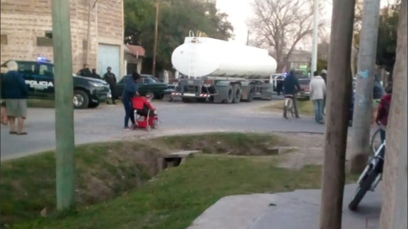 El hecho generó conmoción en el barrio.