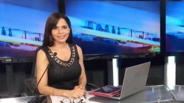 La periodista fue atacada este sábado a la noche.