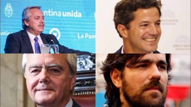 Los dirigentes que se manifestaron sobre los anuncios de Alberto Fernández.