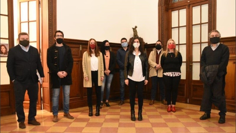 La presentación durante este martes en el Palacio Vasallo.