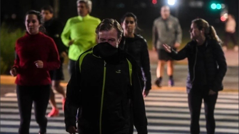 Runners por miles en Buenos Aires. 
