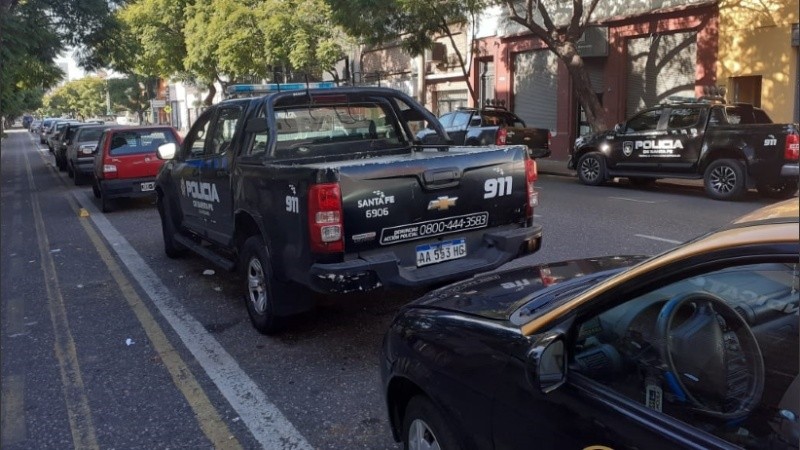 El allanamiento en el gremio de Salta al 2800. 