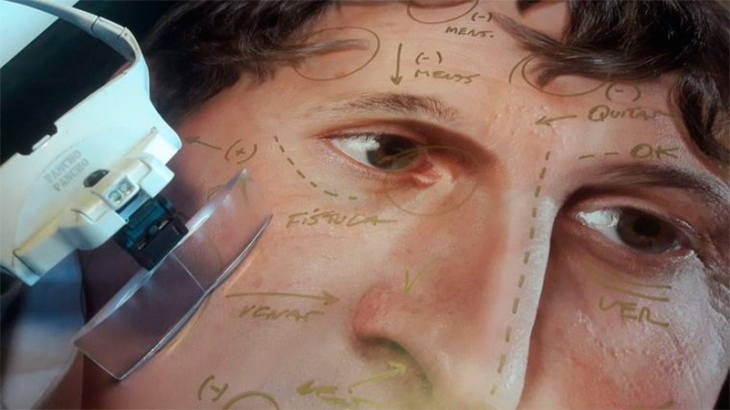 Se hicieron 40 bocetos previos para llegar al resultado final.