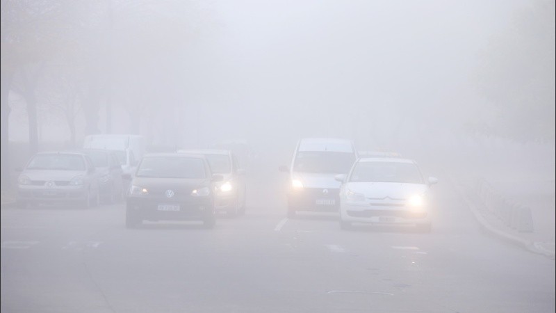 Tanto en la ciudad como en las rutas la visibilidad puede verse afectada.