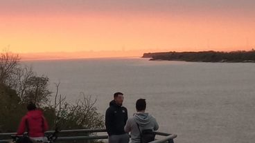 Uno de los focos más grandes estaba al norte del Puente Rosario Victoria.