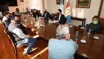 La reunión por Vicentín en Santa Fe.