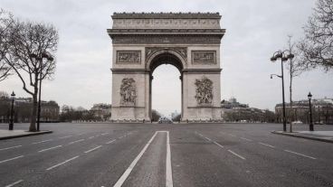 Postales del impacto de la cuarentena por la pandemia del coronavirus.