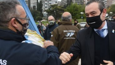 Javkin negó estar molesto porque Fernández no viene a Rosario.