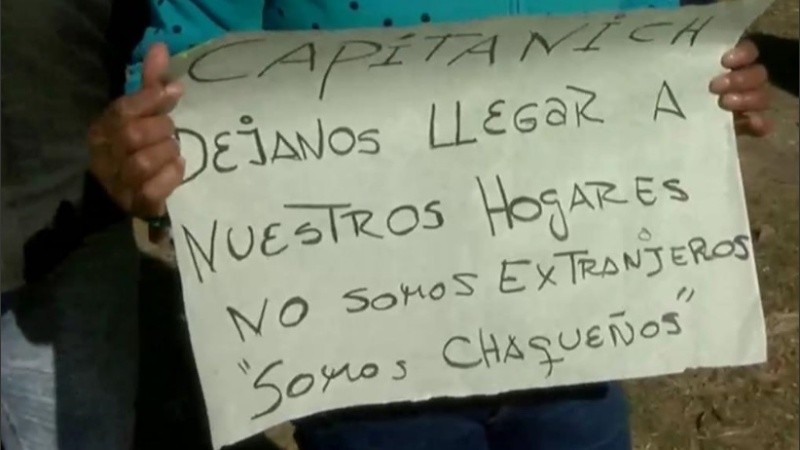 El mensaje enviado a Capitanich por parte del grupo de pasajeros varados en Rosario.