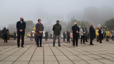 Una mañana de 20 de junio muy particular en el Monumento.