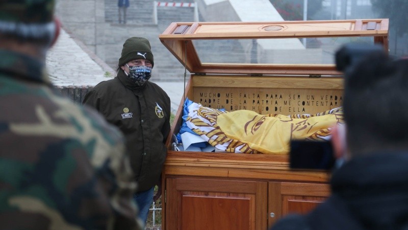 Una mañana de 20 de junio muy particular en el Monumento. 