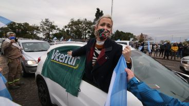 Otros tiempos: las marchas de apoyo a Vicentin en Rosario.