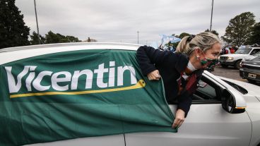 Una representante de la familia Vicentin agradeció el apoyo.