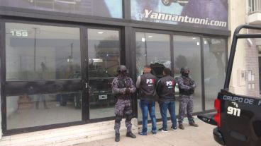 El operativo comenzó a las 6 de este lunes.