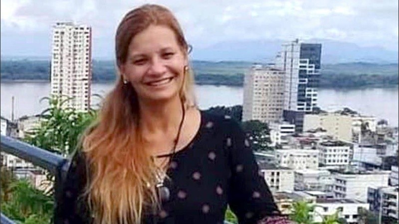 La mujer argentina que fue hallada asesinada en marzo pasado. 
