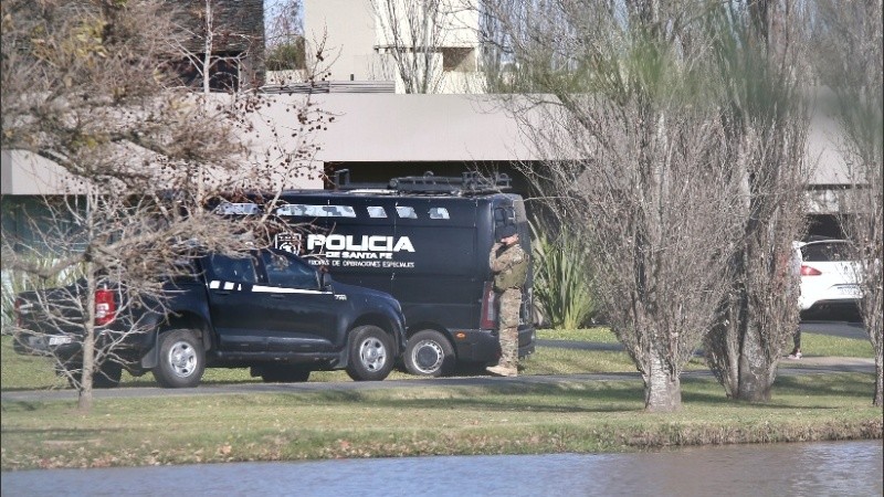 El operativo comenzó a las 6 de este jueves.