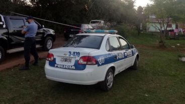 La escena del crimen, barrio Bartel.